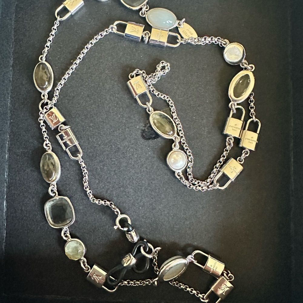 Louis Vuitton Eyeglass colourgram chain, necklace, bracelet RARE. NWOT $2200